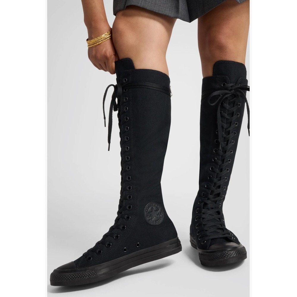 Converse Chuck Taylor All Star XX-Hi Sneaker Womens 10.5 Black Excellent Boots